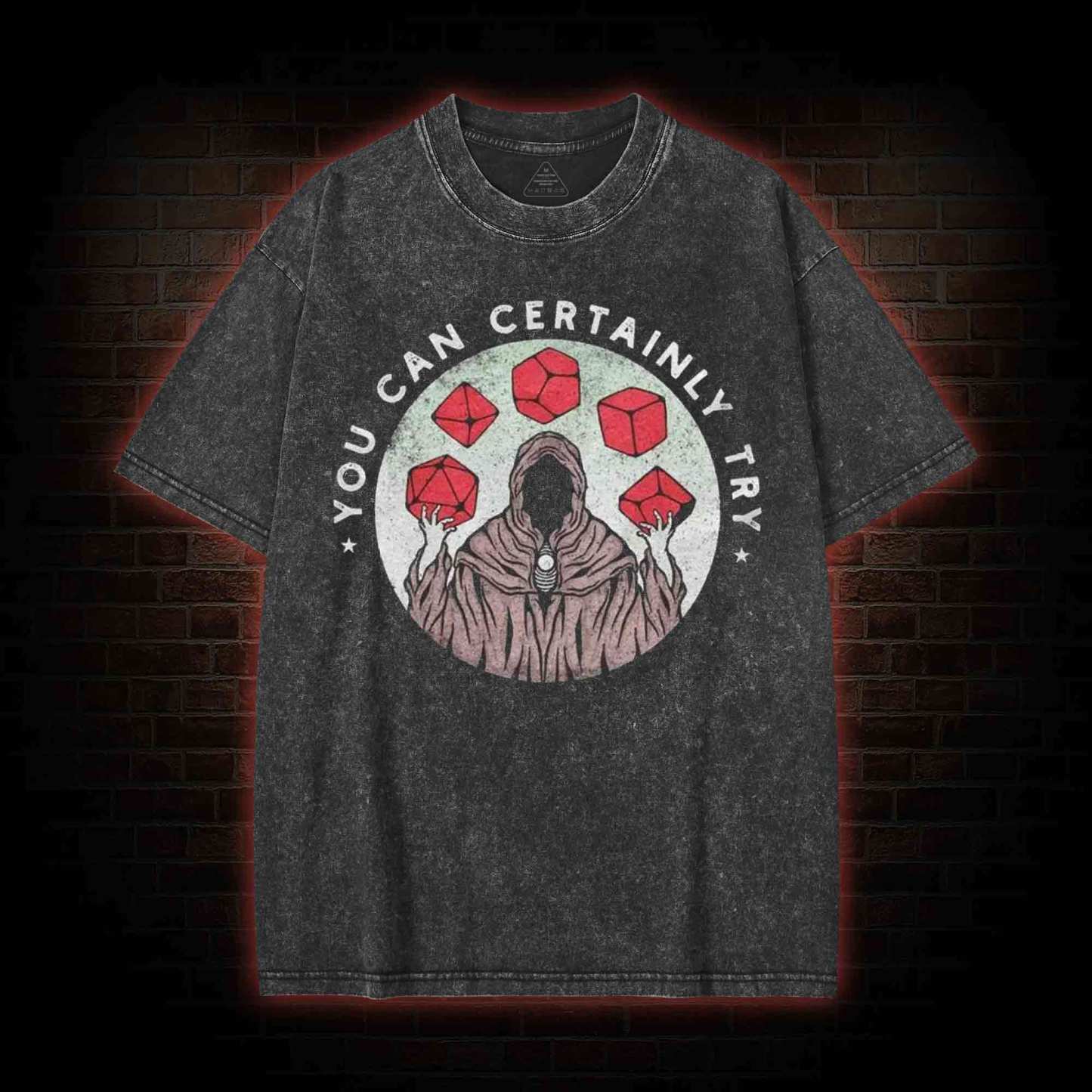 You Can Certainly Try Washed T-shirt