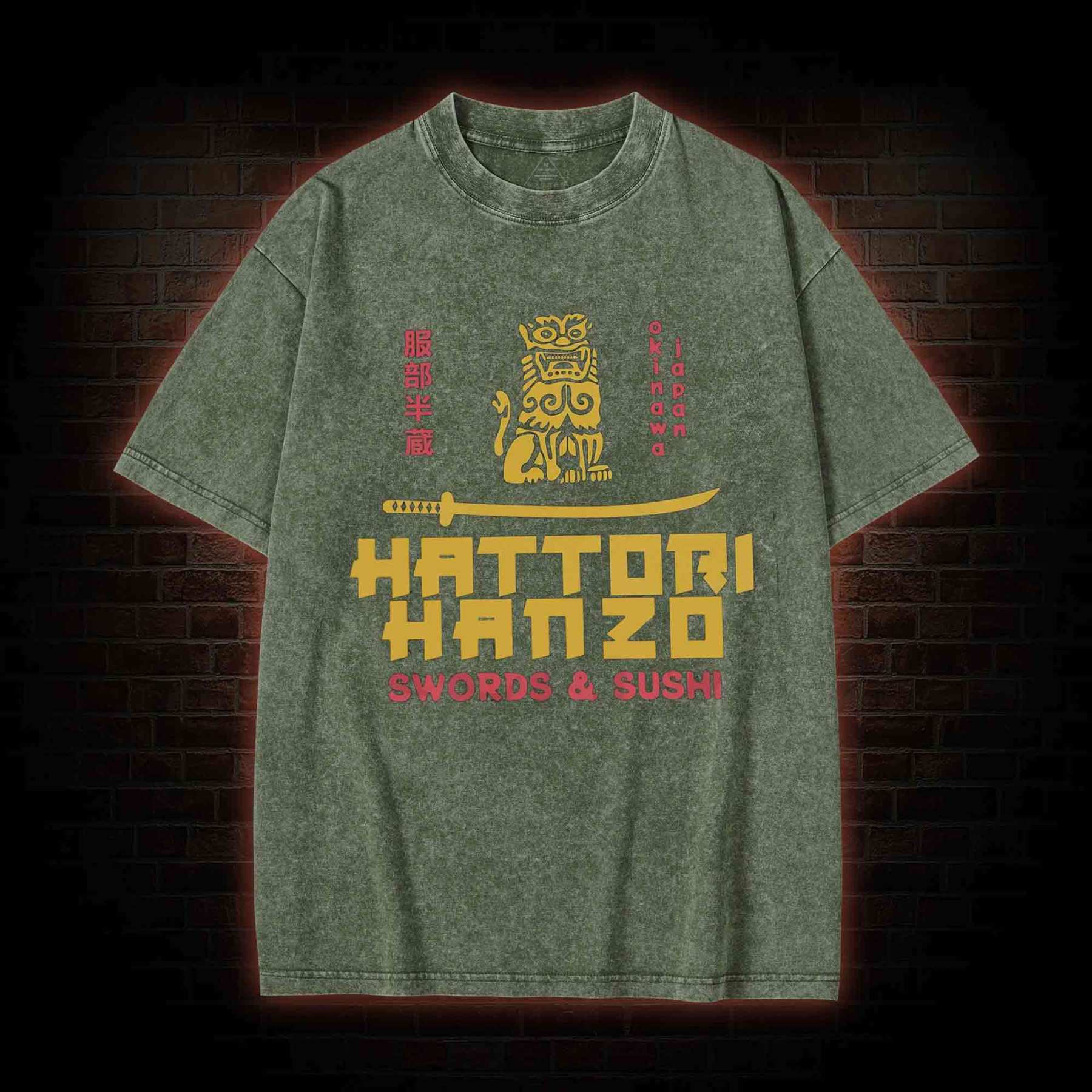 Hattori Hanzo Washed T-shirt