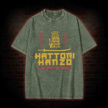 Hattori Hanzo Washed T-shirt
