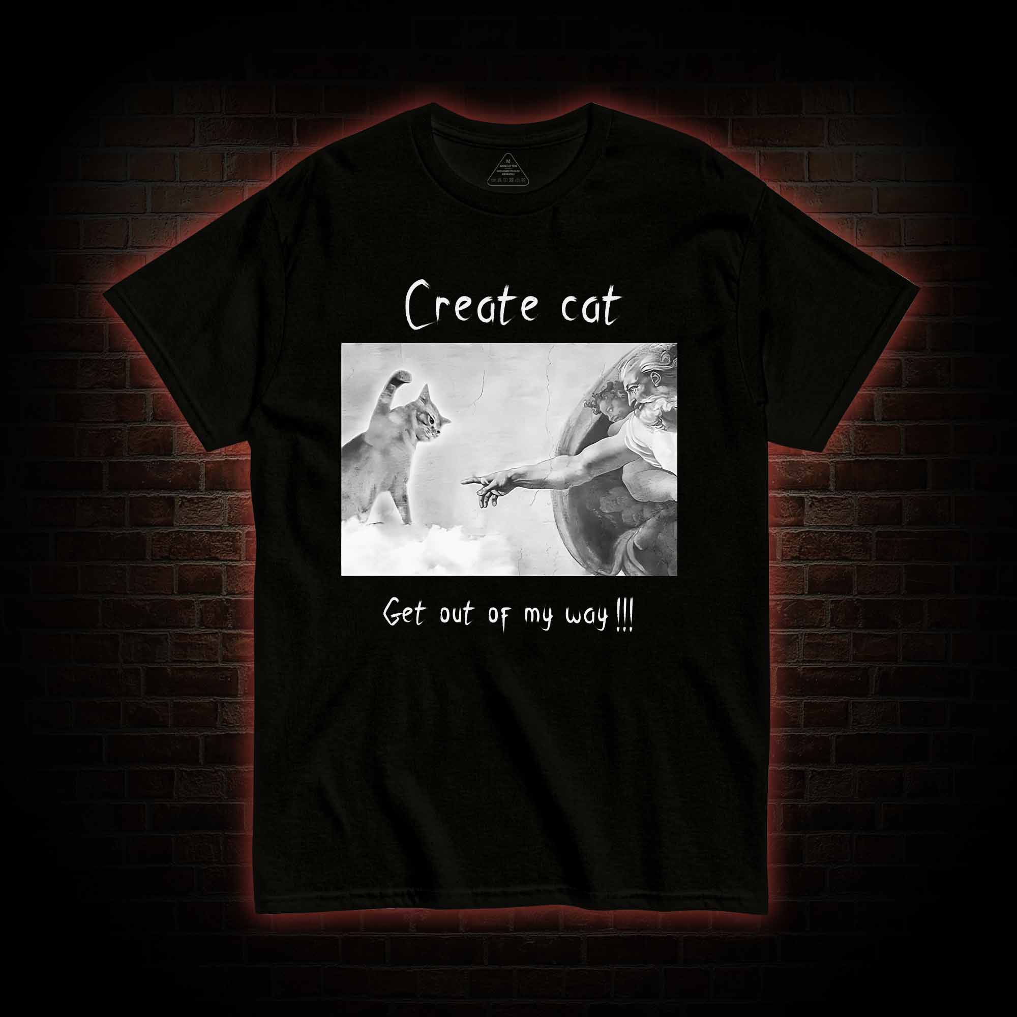Create cat T-shirt