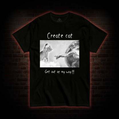 Create cat T-shirt