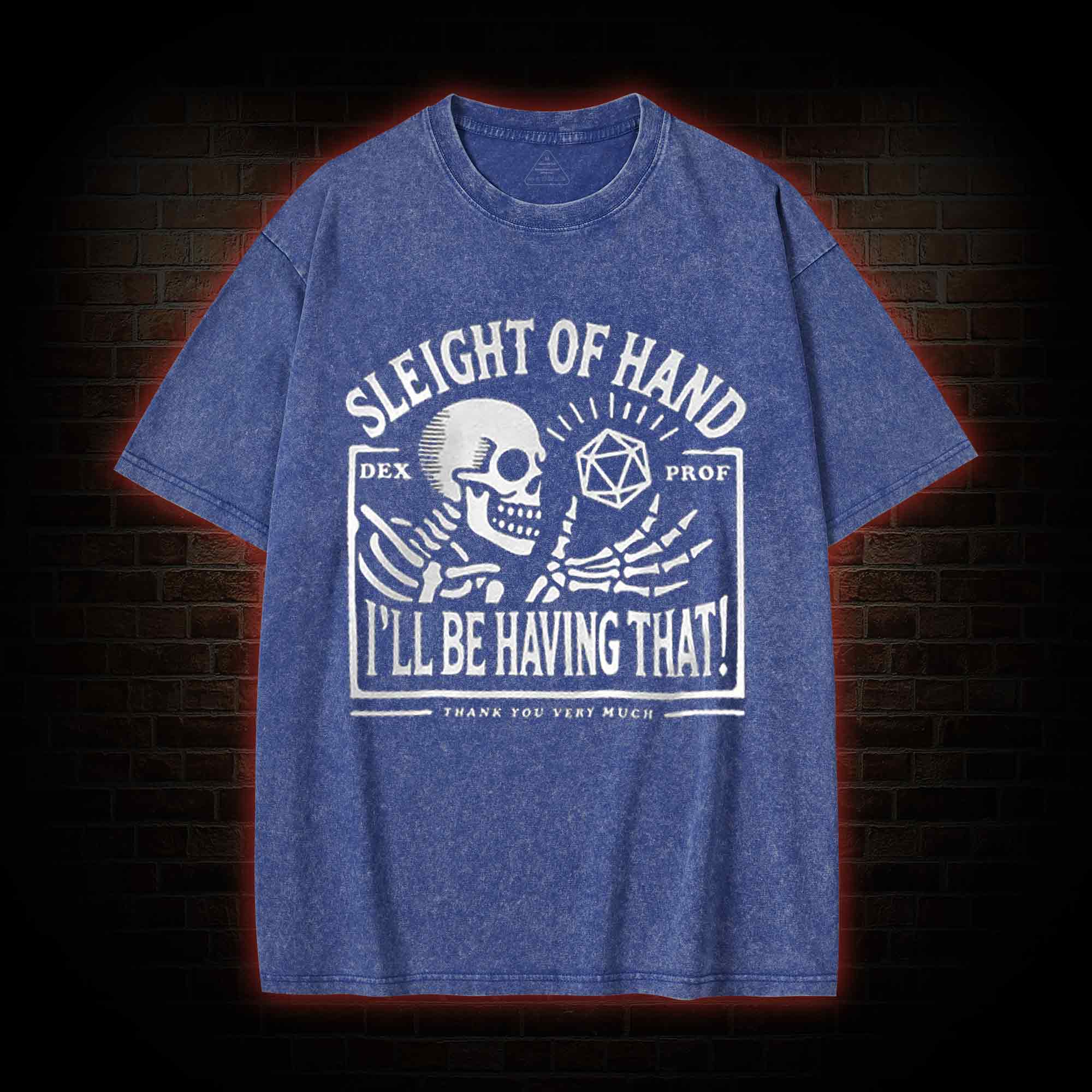 Sleight of Hand Washed T-shirt