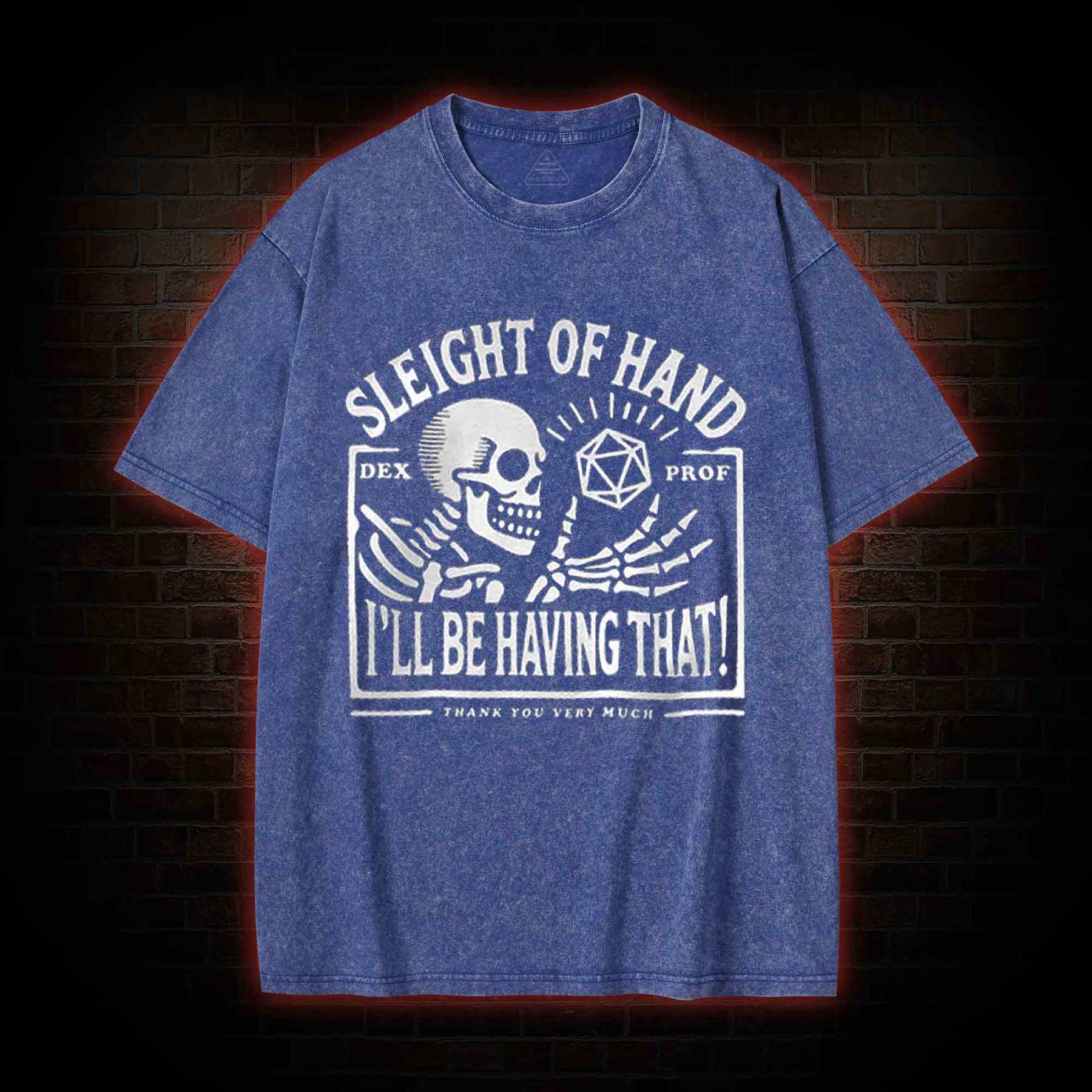 Sleight of Hand Washed T-shirt