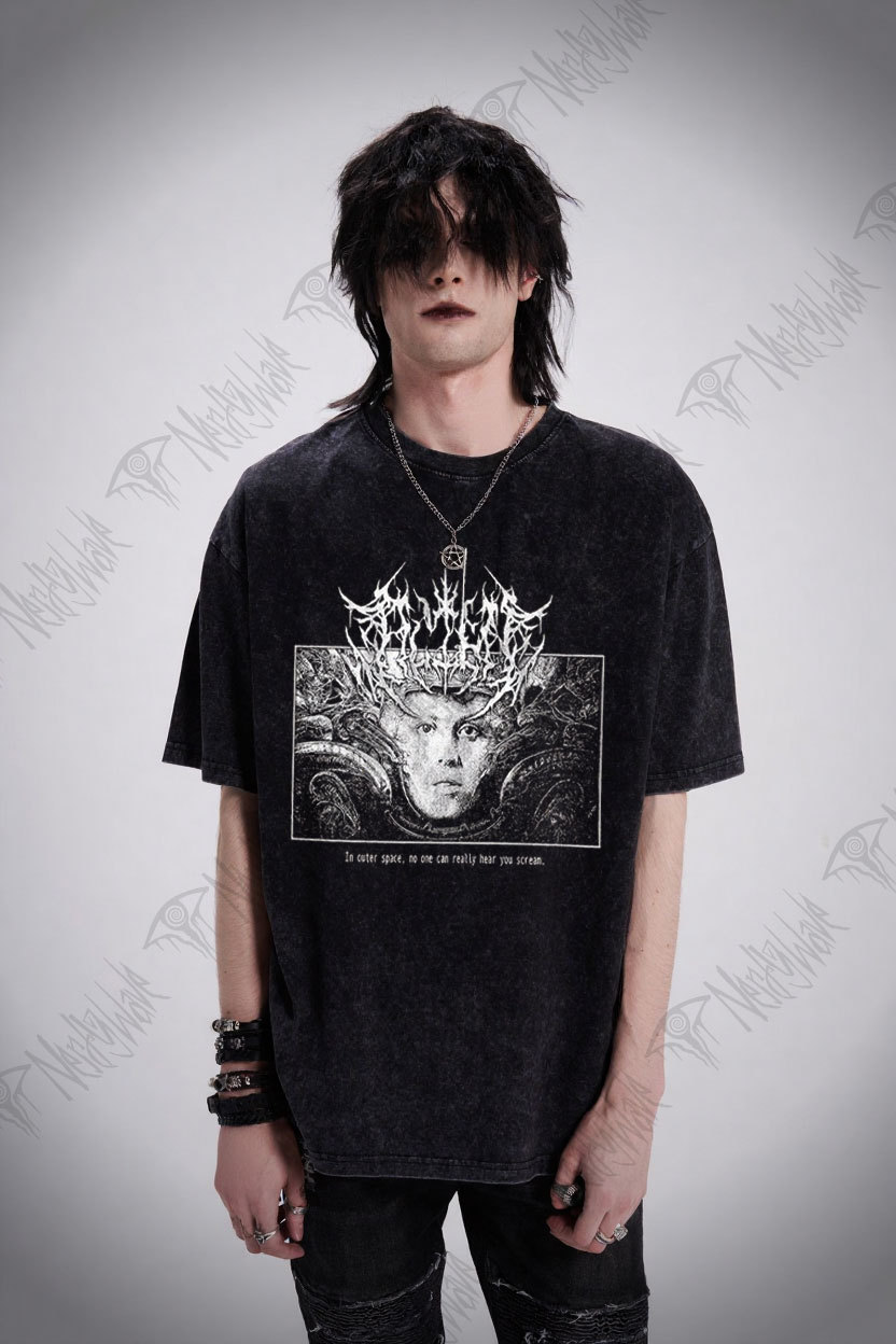 Alien No One Can Hear You Scream Washed T-shirt