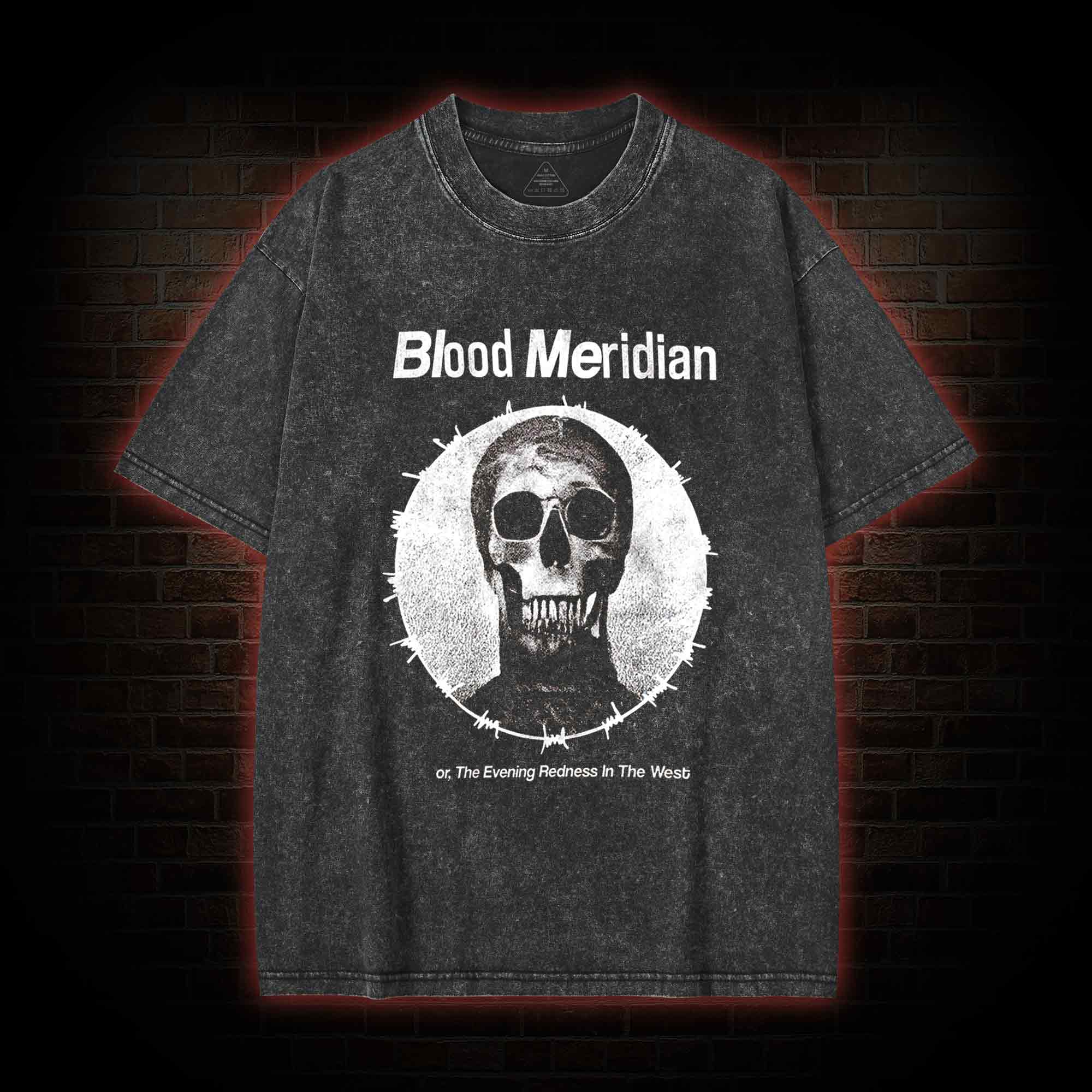 The Evening Redness in the West Washed T-shirt