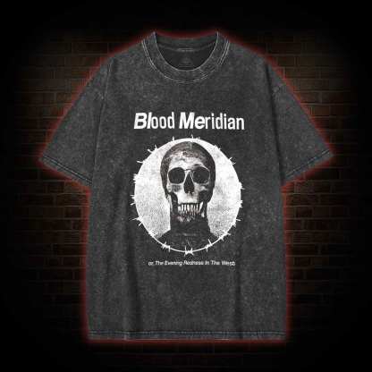 The Evening Redness in the West Washed T-shirt