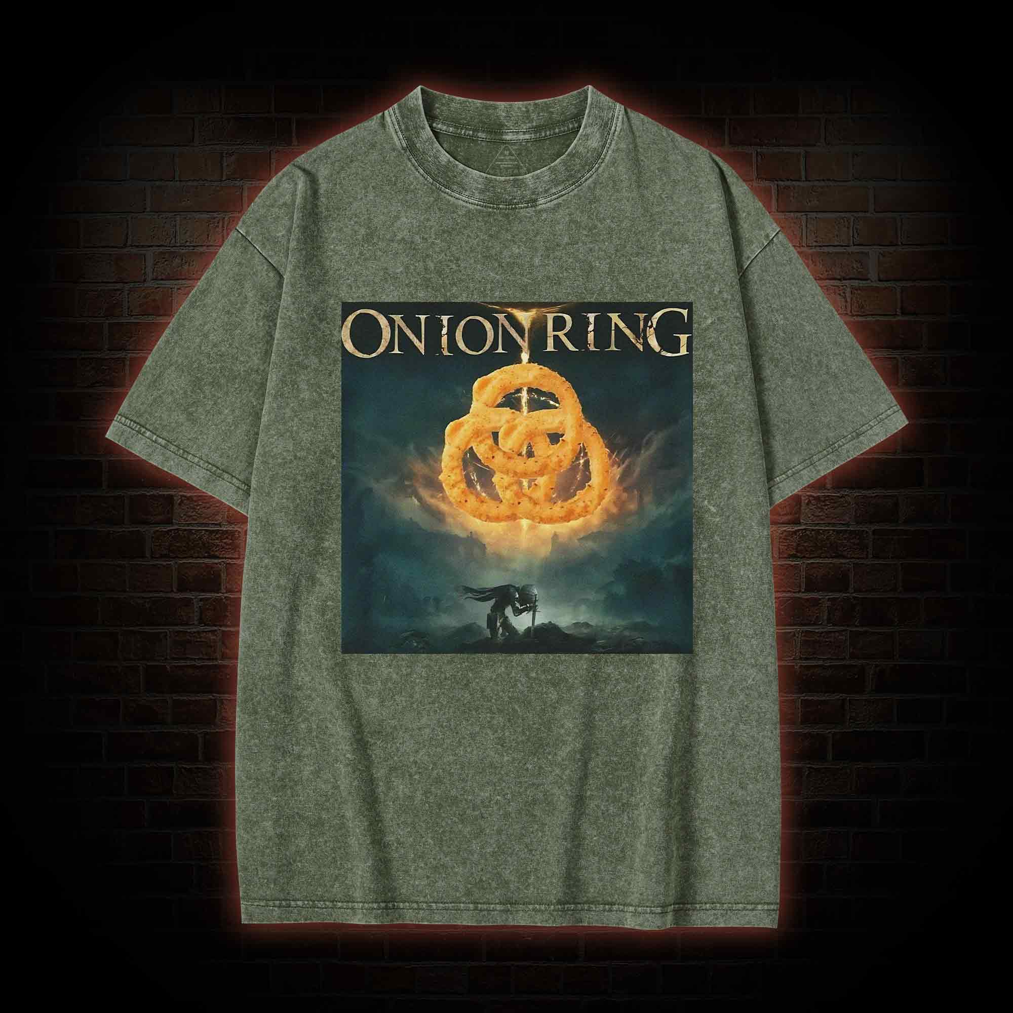 Onion Ring Washed T-shirt