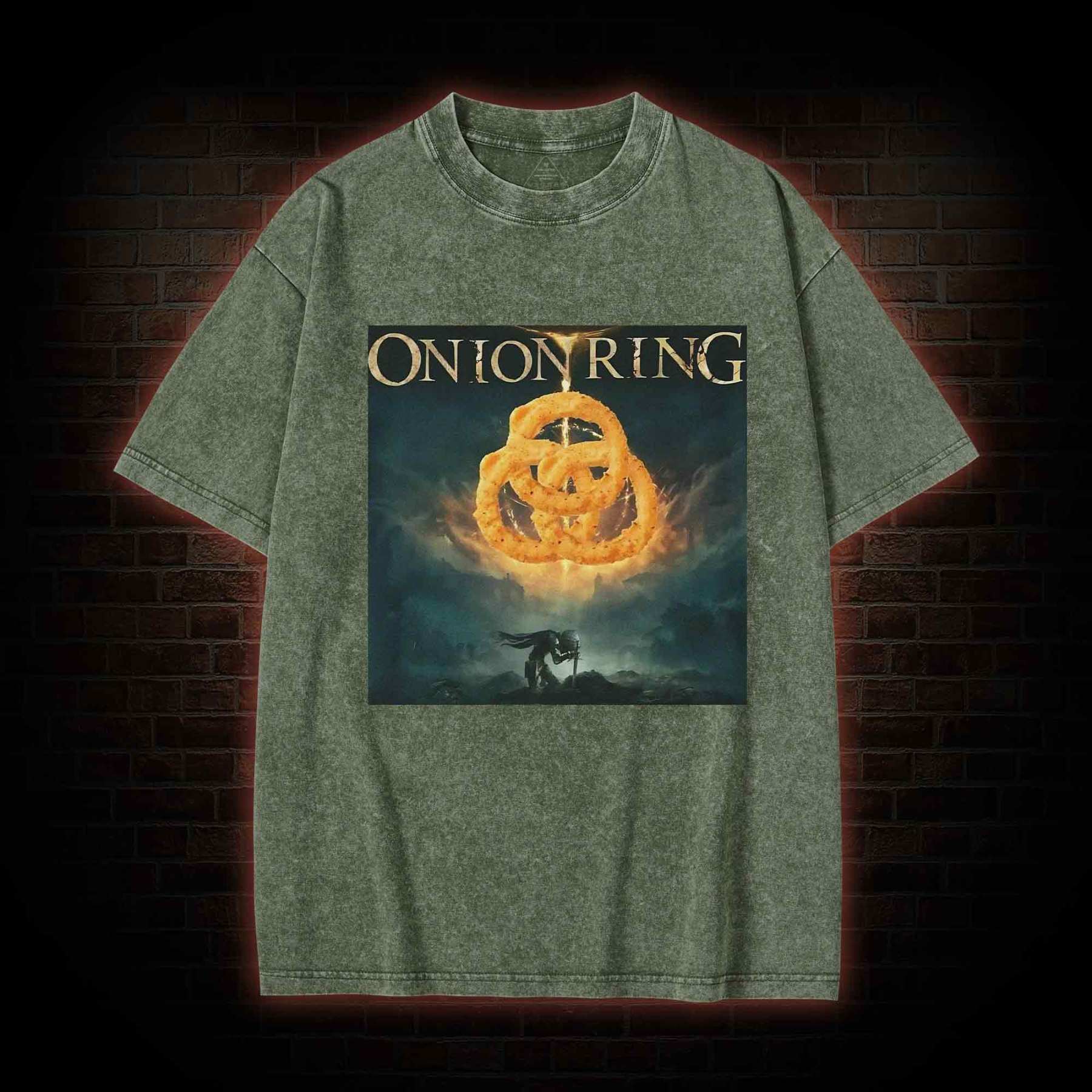 Onion Ring Washed T-shirt