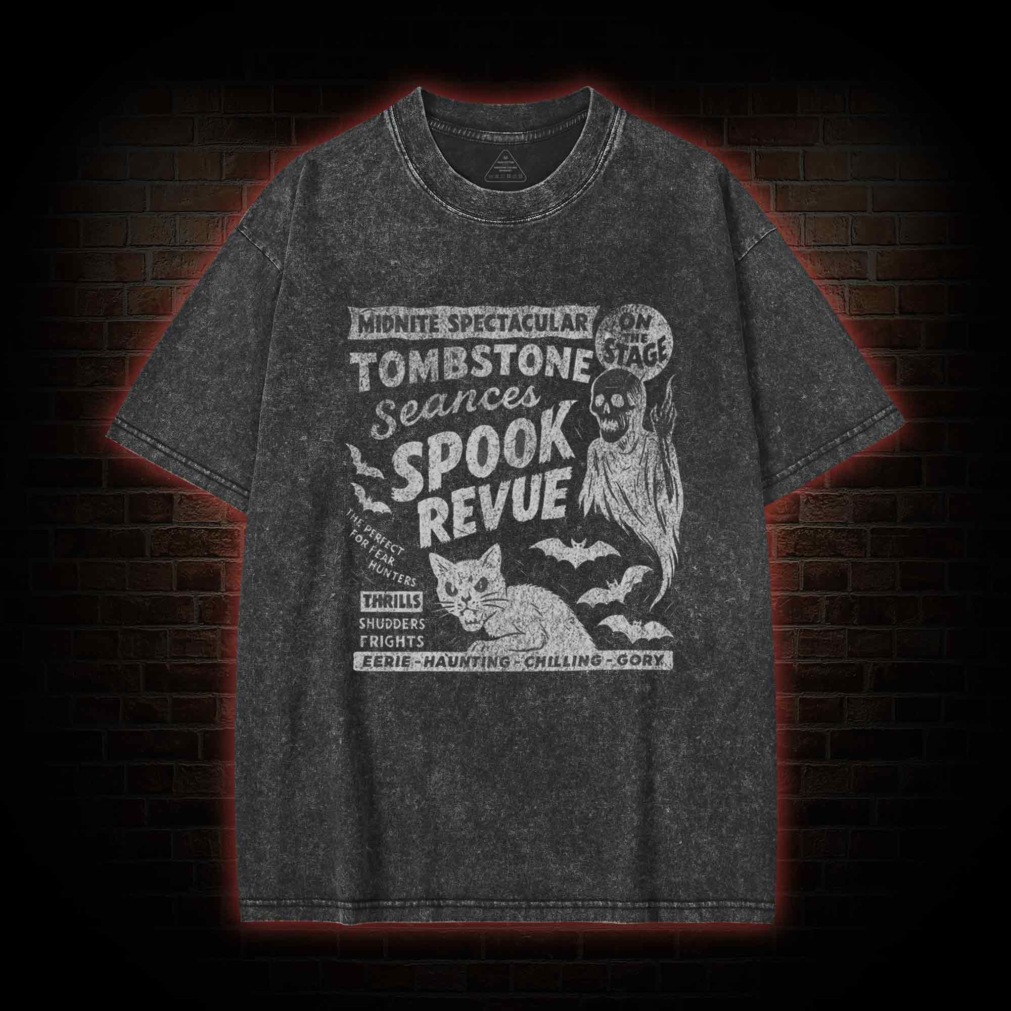 Spook Review Washed T-shirt
