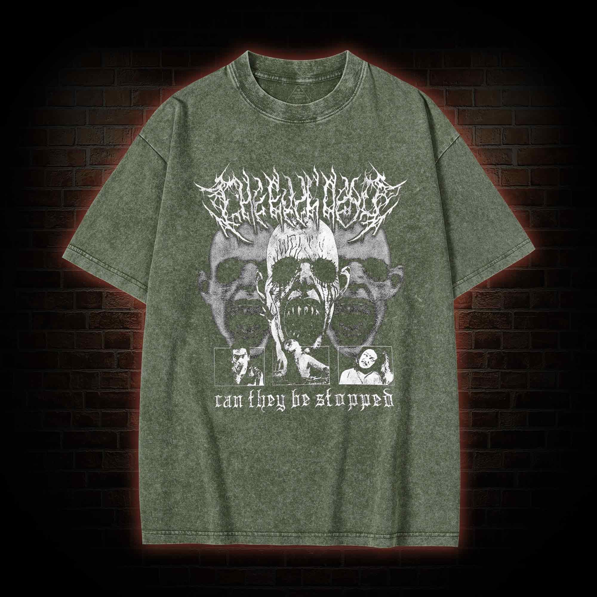 Can They be Stopped? Washed T-shirt