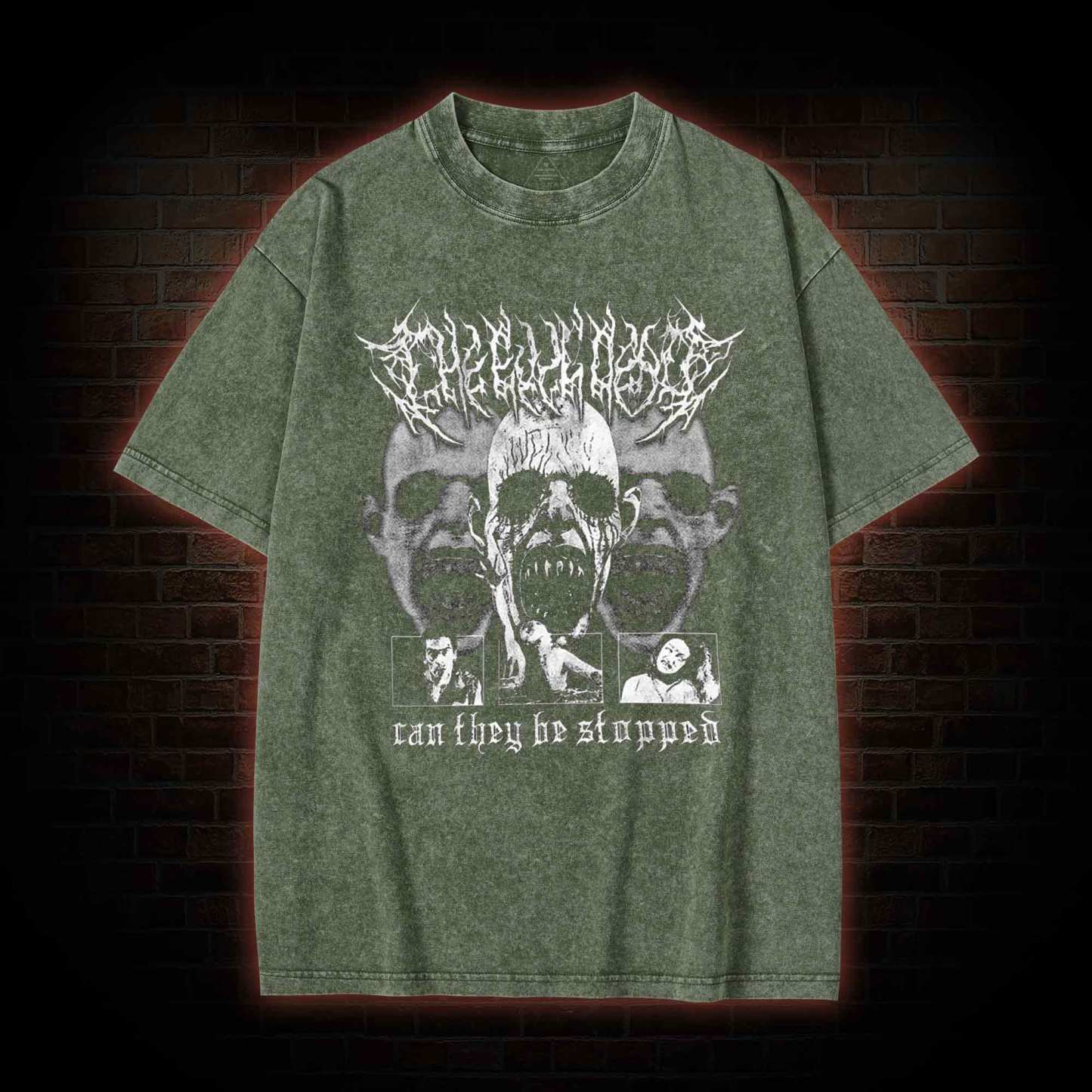 Can They be Stopped? Washed T-shirt