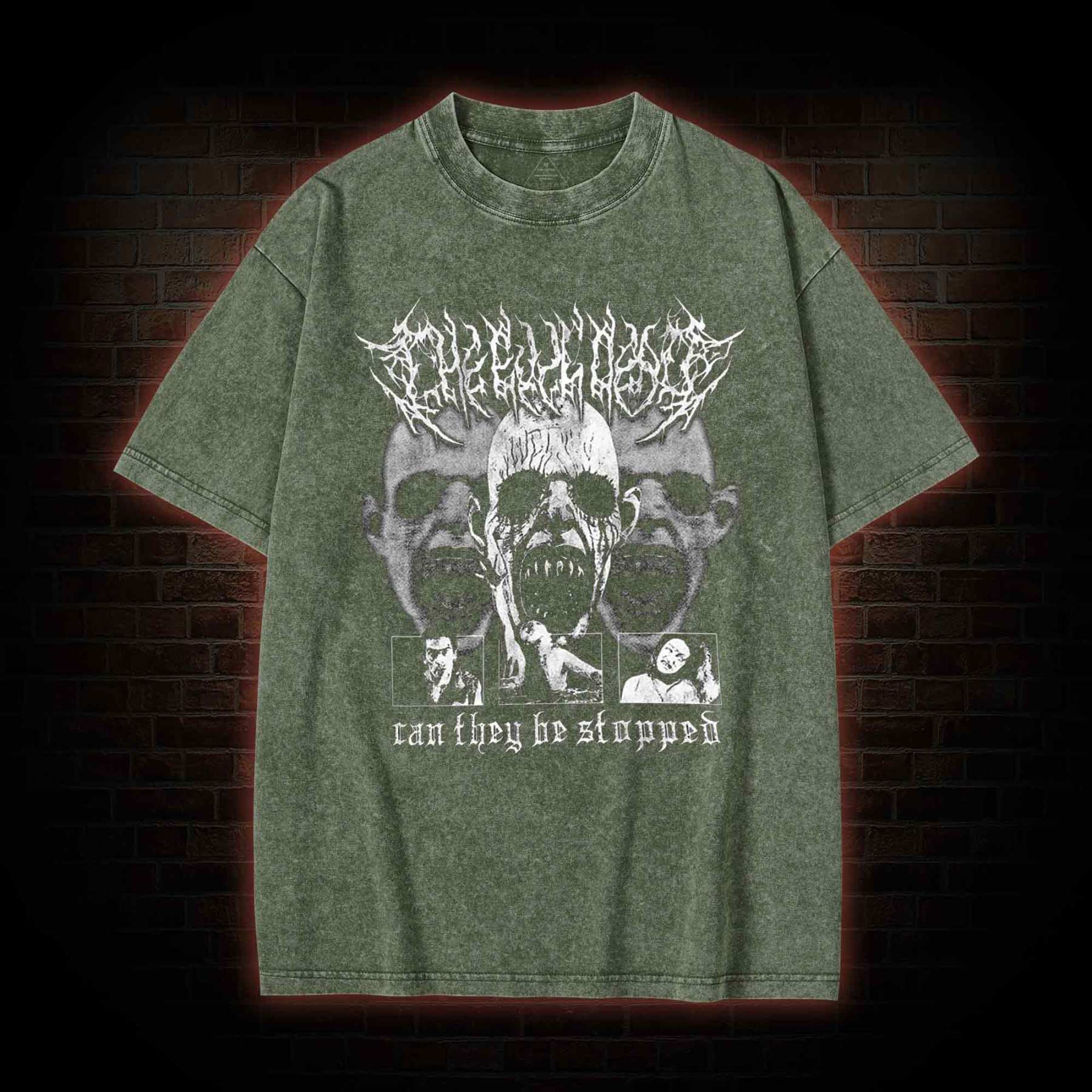 Can They be Stopped? Washed T-shirt