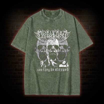 Can They be Stopped? Washed T-shirt