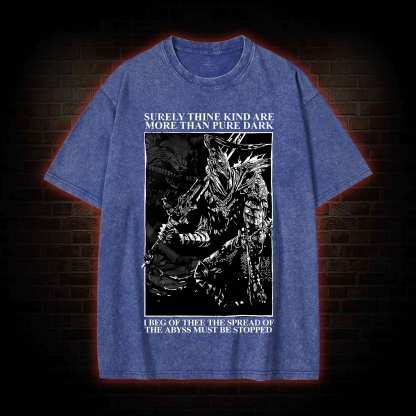 Artorias the Abysswalker Washed T-shirt
