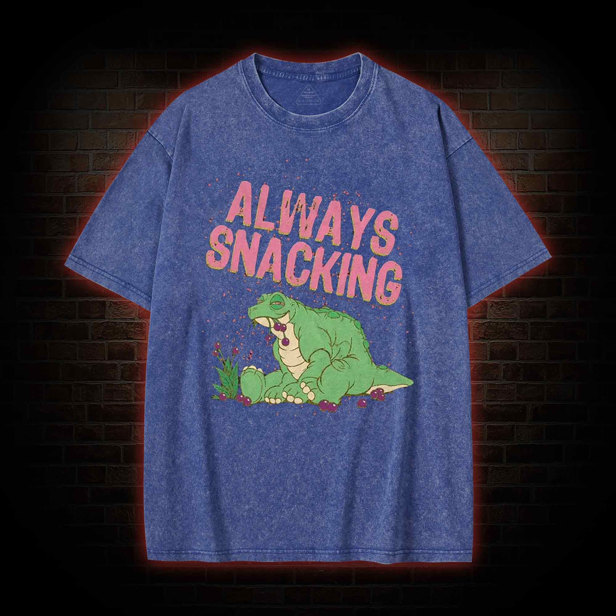 Always Snacking Washed T-shirt