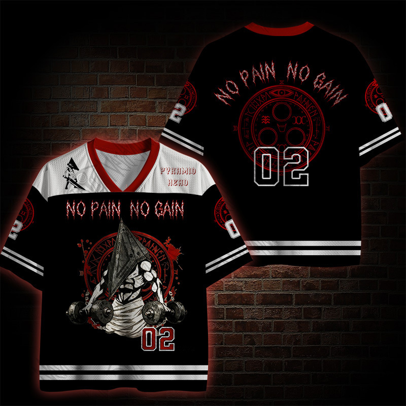 Pyramid Head No Pain No Gain Mesh Jersey