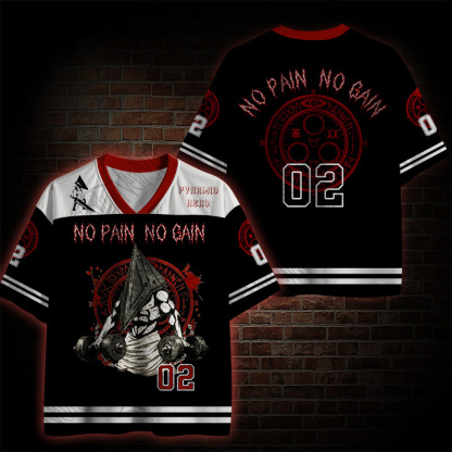 Pyramid Head No Pain No Gain Mesh Jersey