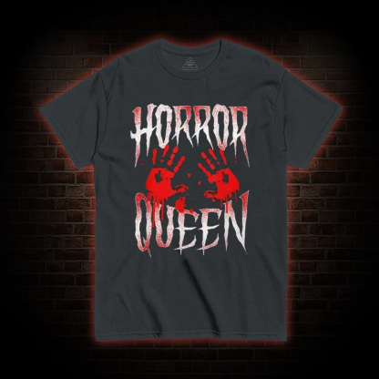 Horror Movie Blood Hand Queen Scary T-Shirt
