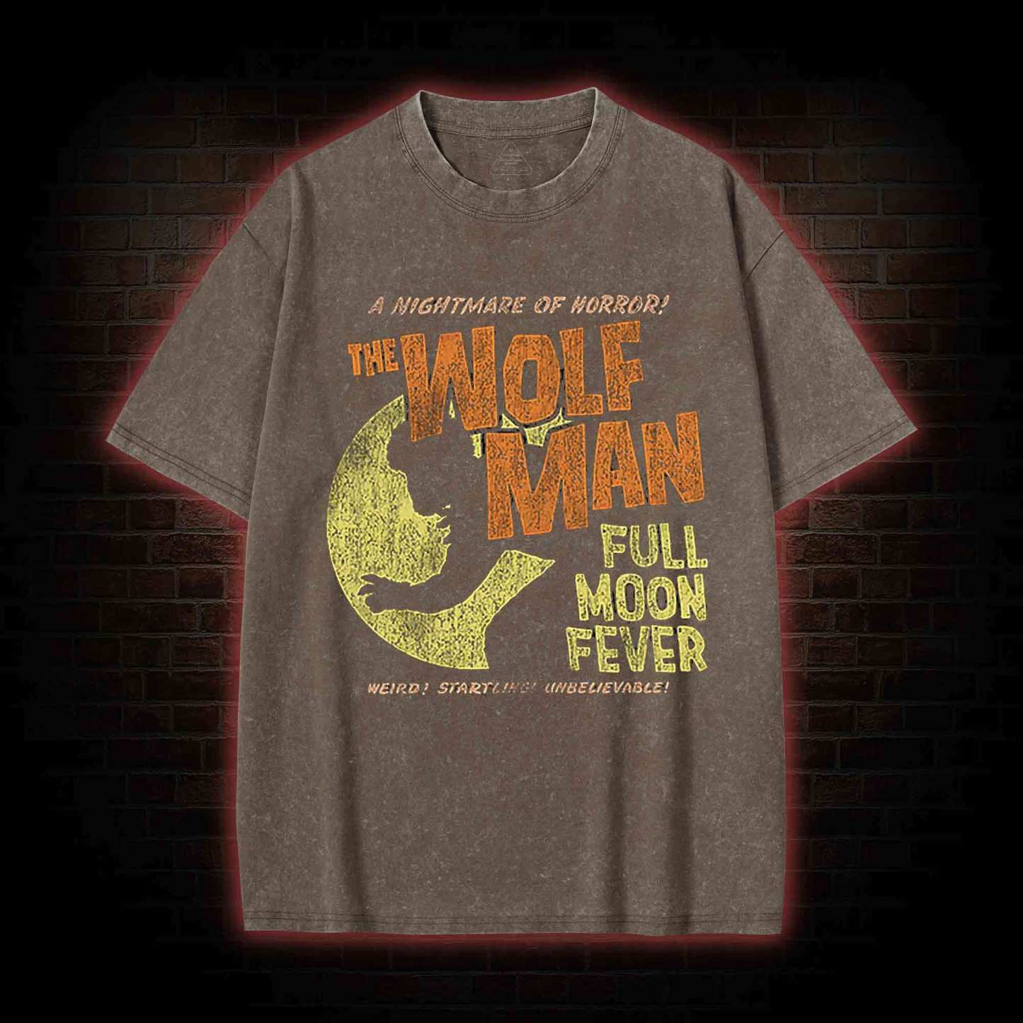 A Nightmare of Horror Washed T-shirt