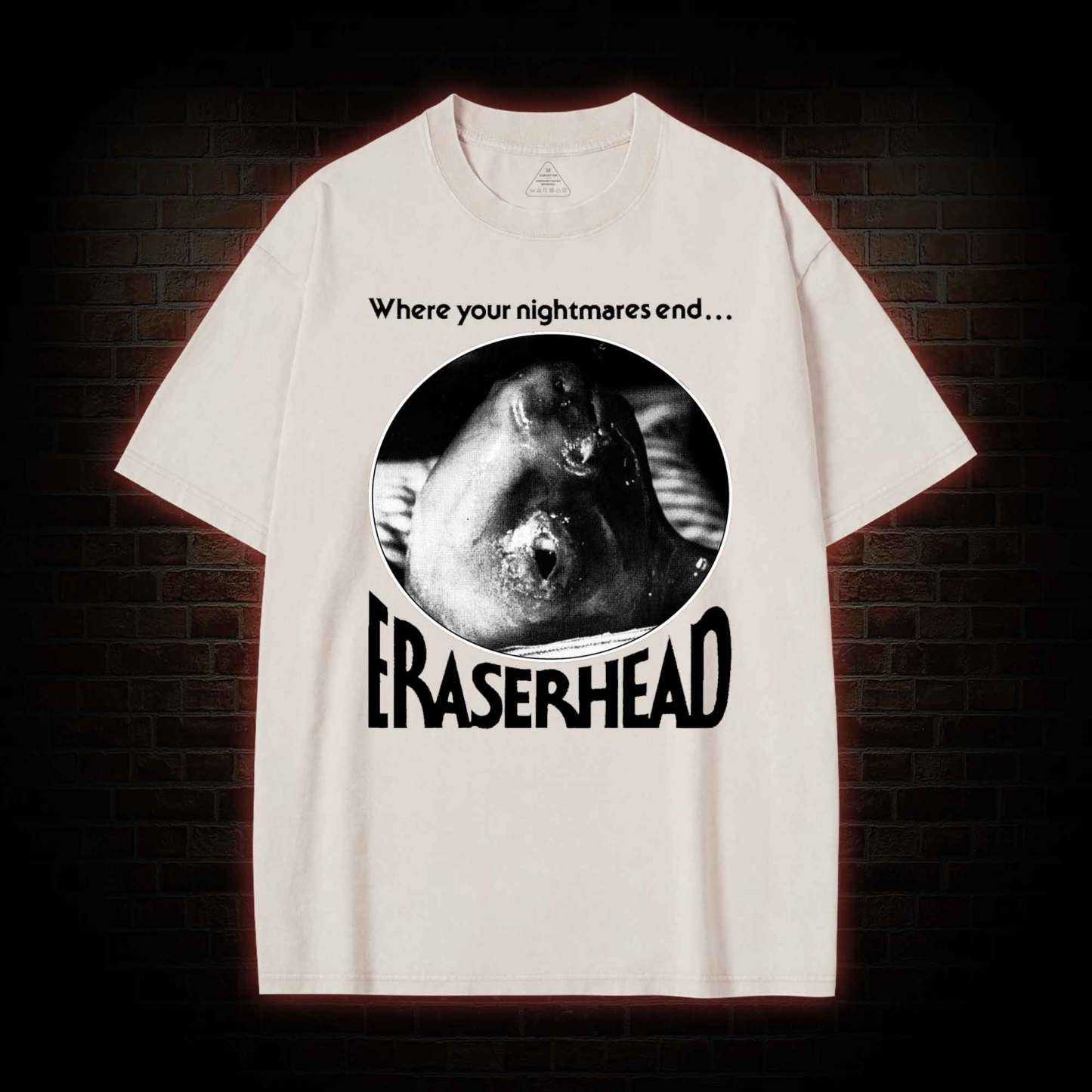 Eraserhead Baby Washed T-shirt