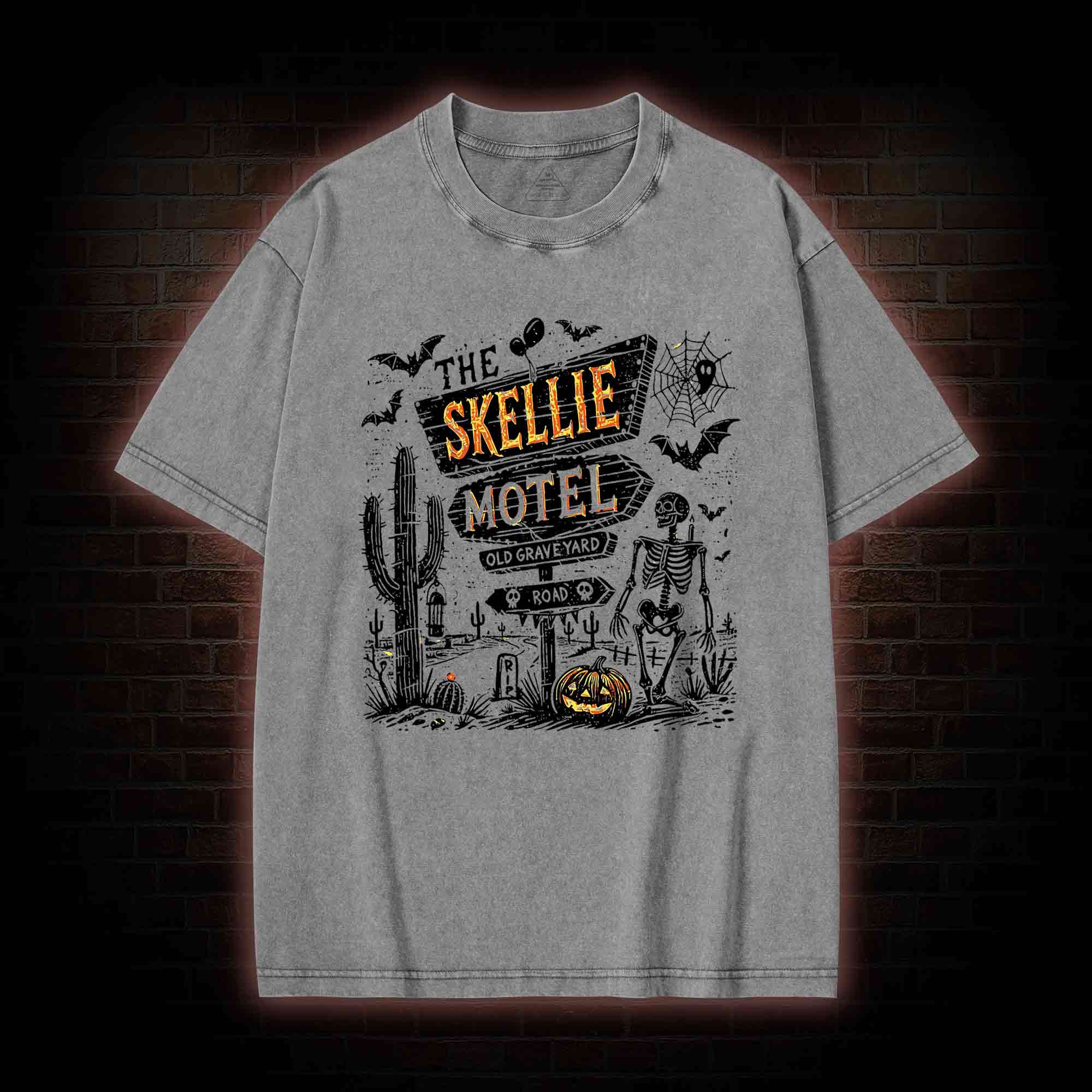 Skellie Mote Washed T-shirt