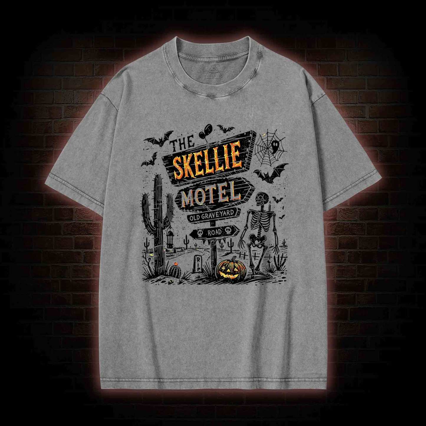 Skellie Mote Washed T-shirt