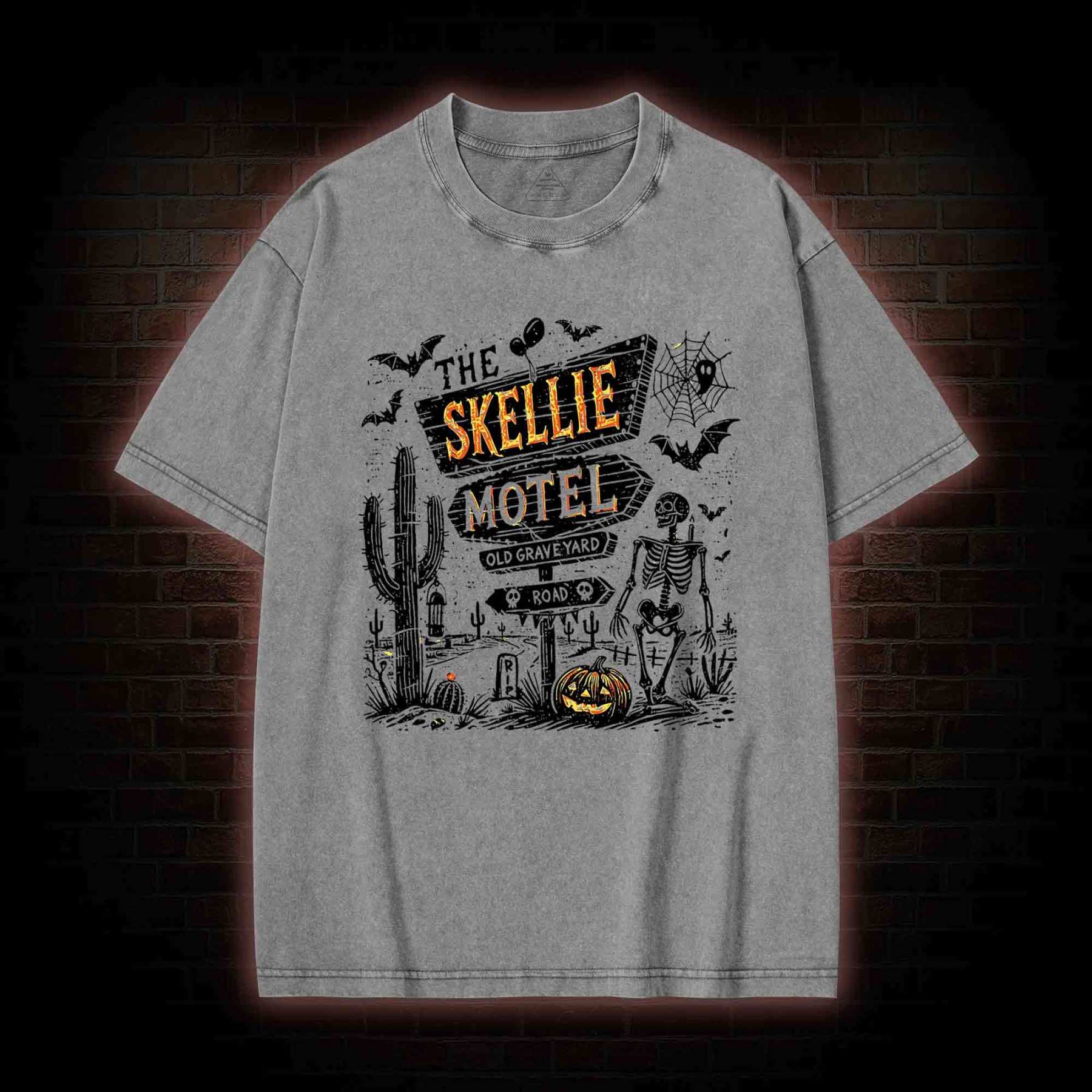 Skellie Mote Washed T-shirt