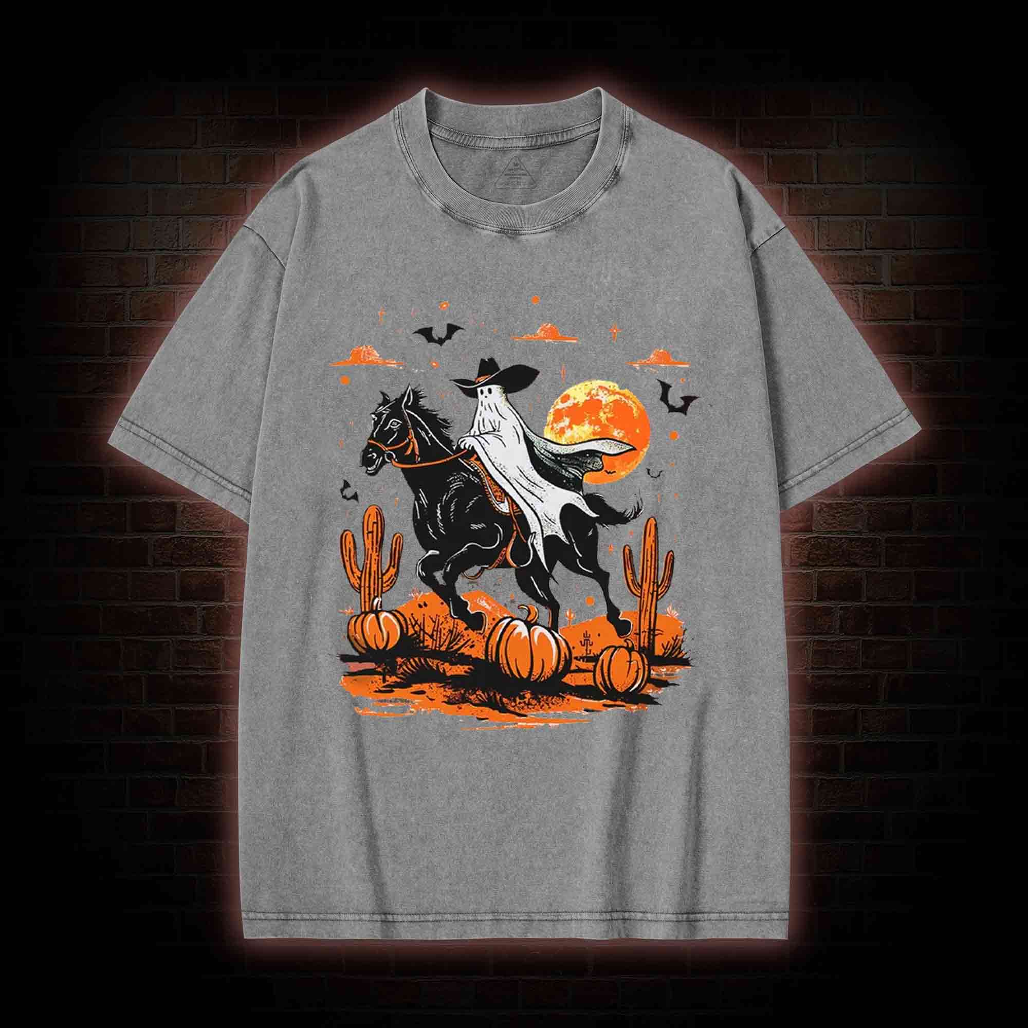 Halloween Party Washed T-shirt