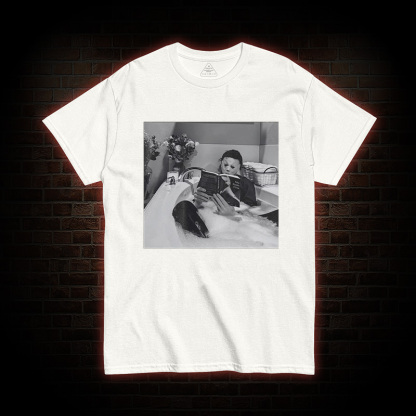 Vintage Michael Myers Bathtub Halloween Washed T-shirt