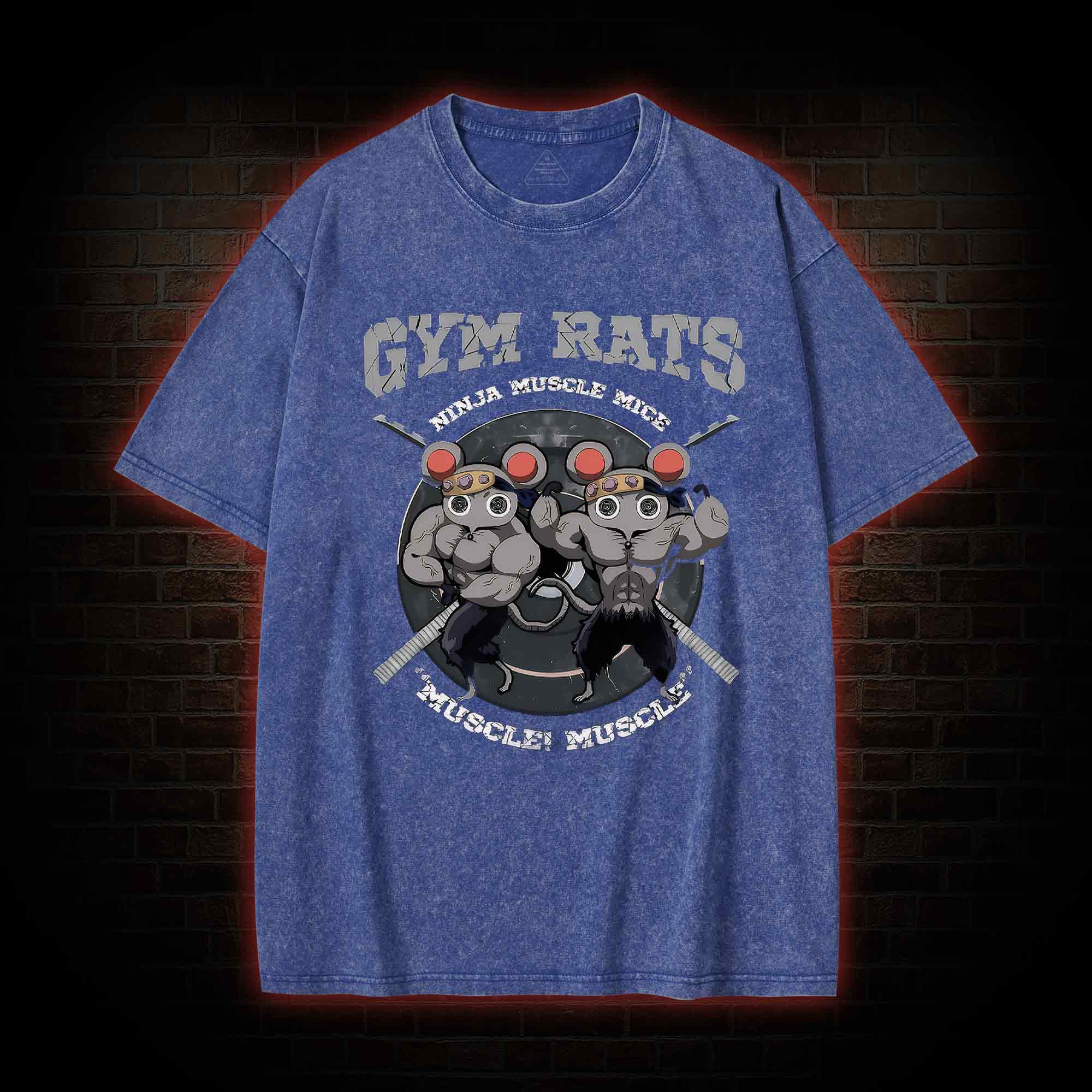 Gym Rats Washed T-shirt
