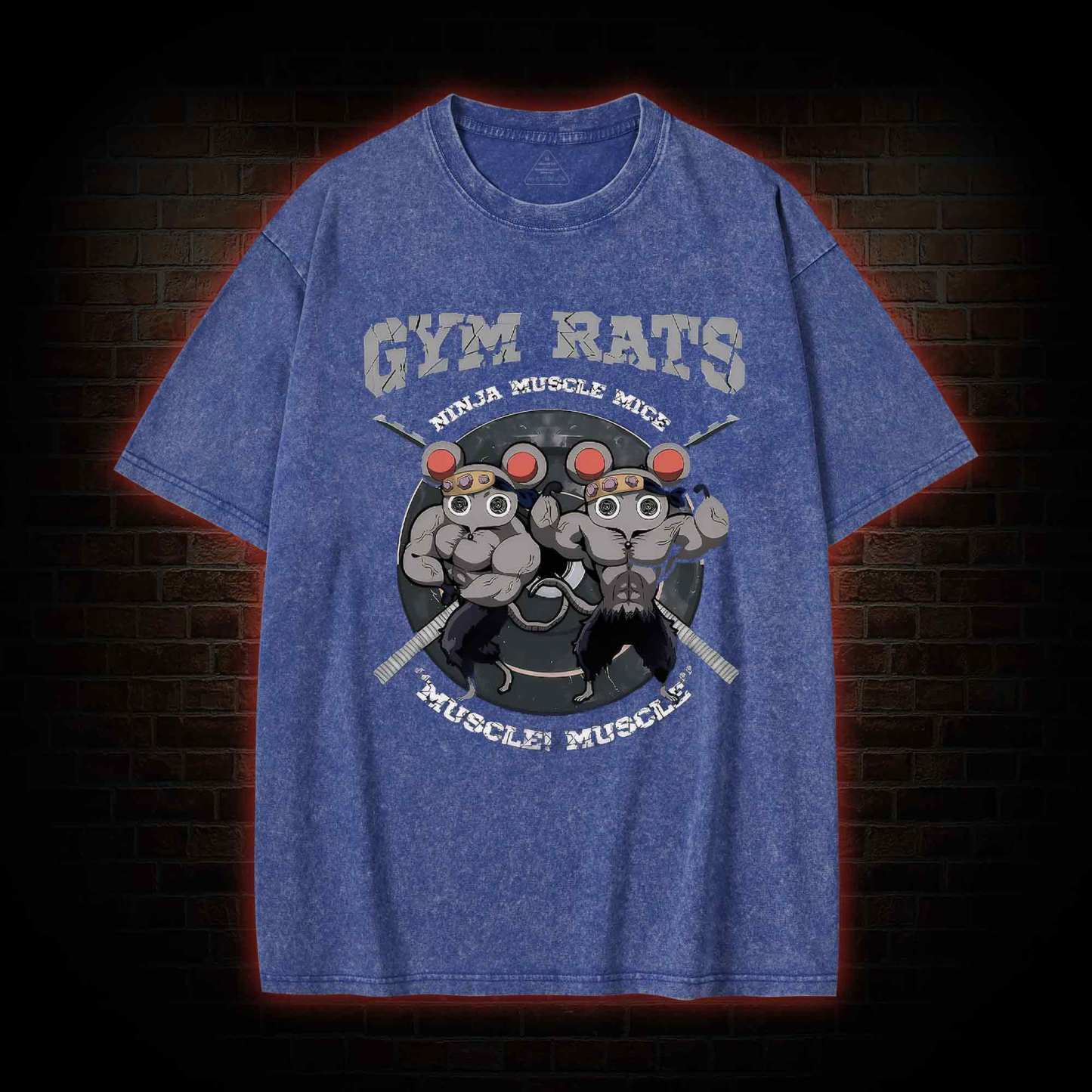 Gym Rats Washed T-shirt