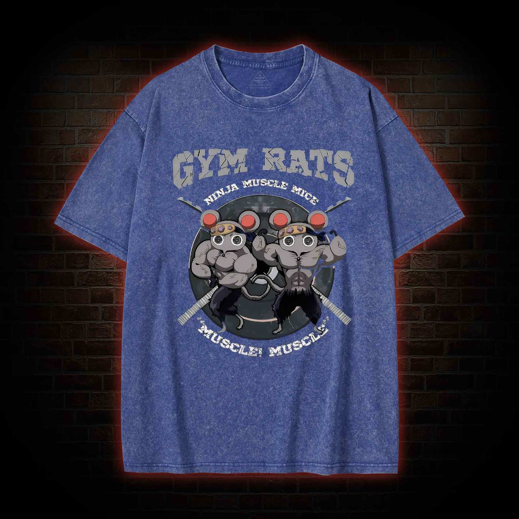 Gym Rats Washed T-shirt