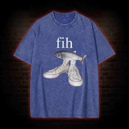 Funny Fish Washed T-shirt