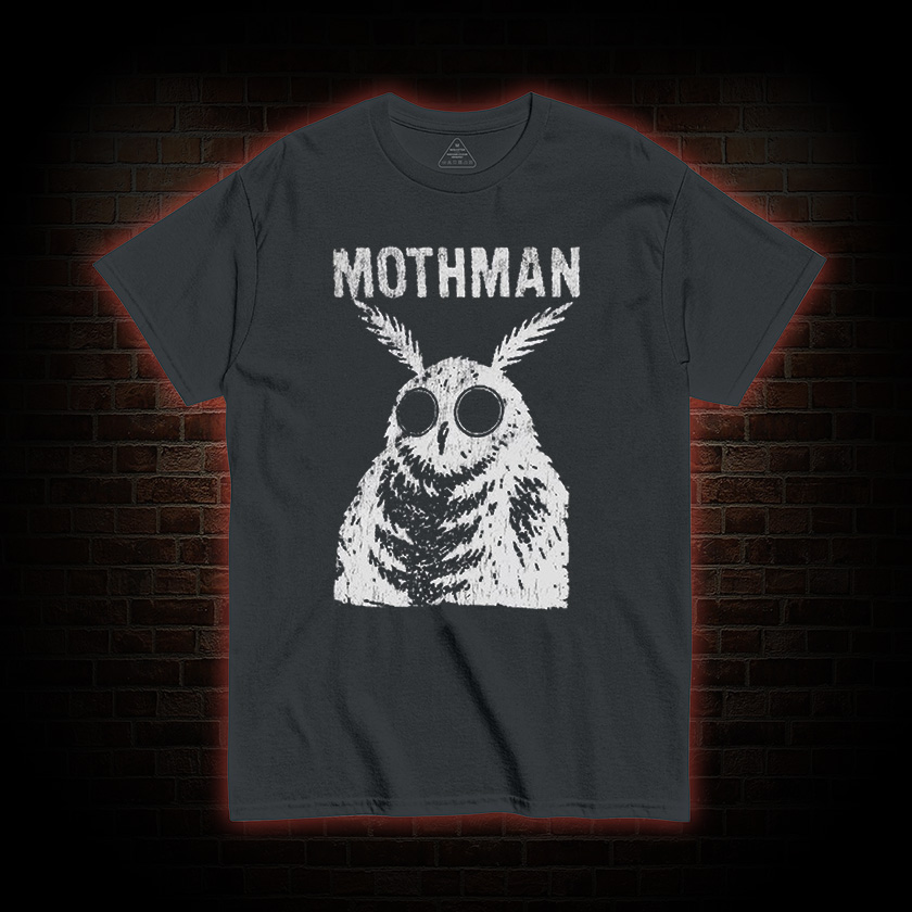 Horror Retro Mothman T-Shirt