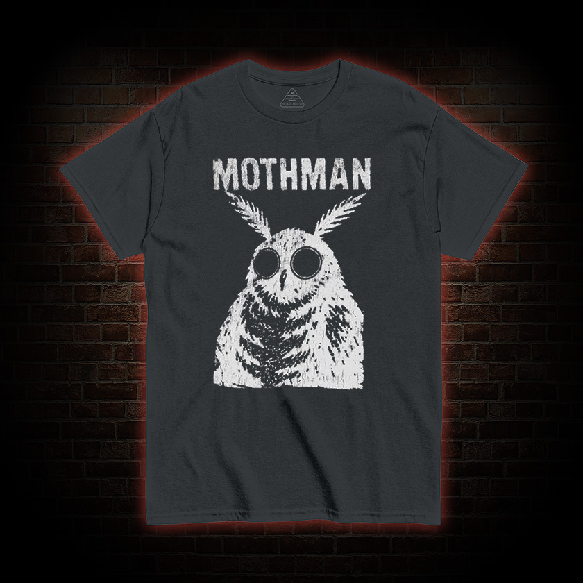 Horror Retro Mothman T-Shirt
