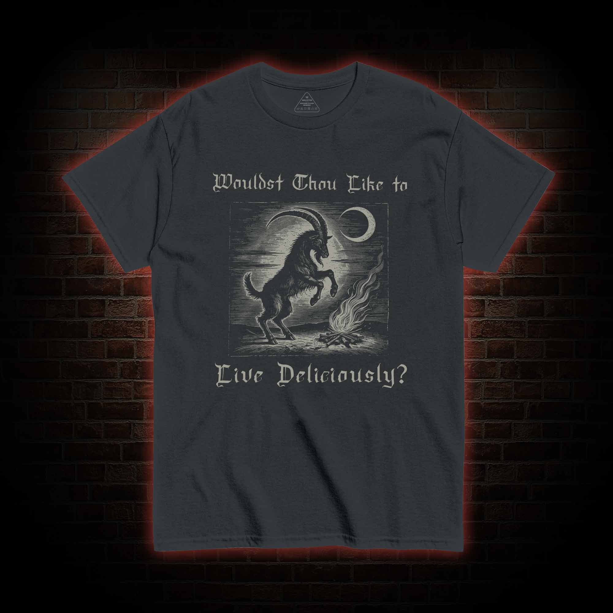 Live Deliciously Occult T-shirt 
