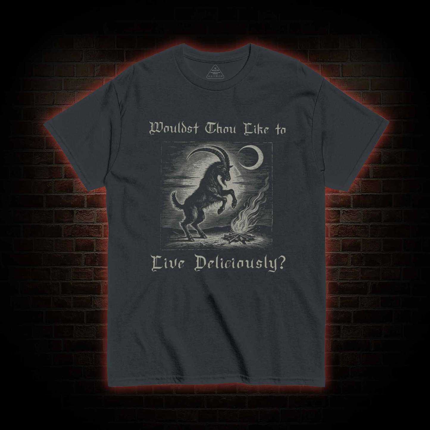 Live Deliciously Occult T-shirt 
