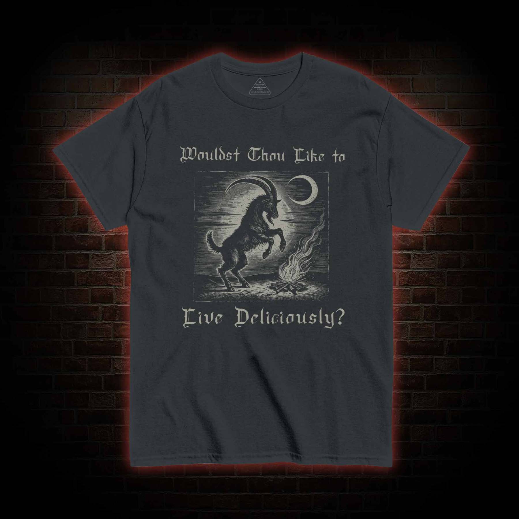 Live Deliciously Occult T-shirt 