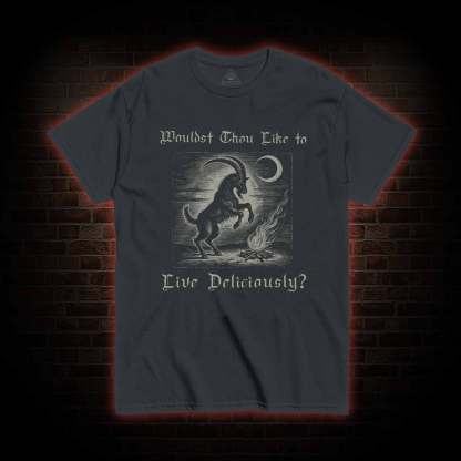 Live Deliciously Occult T-shirt 