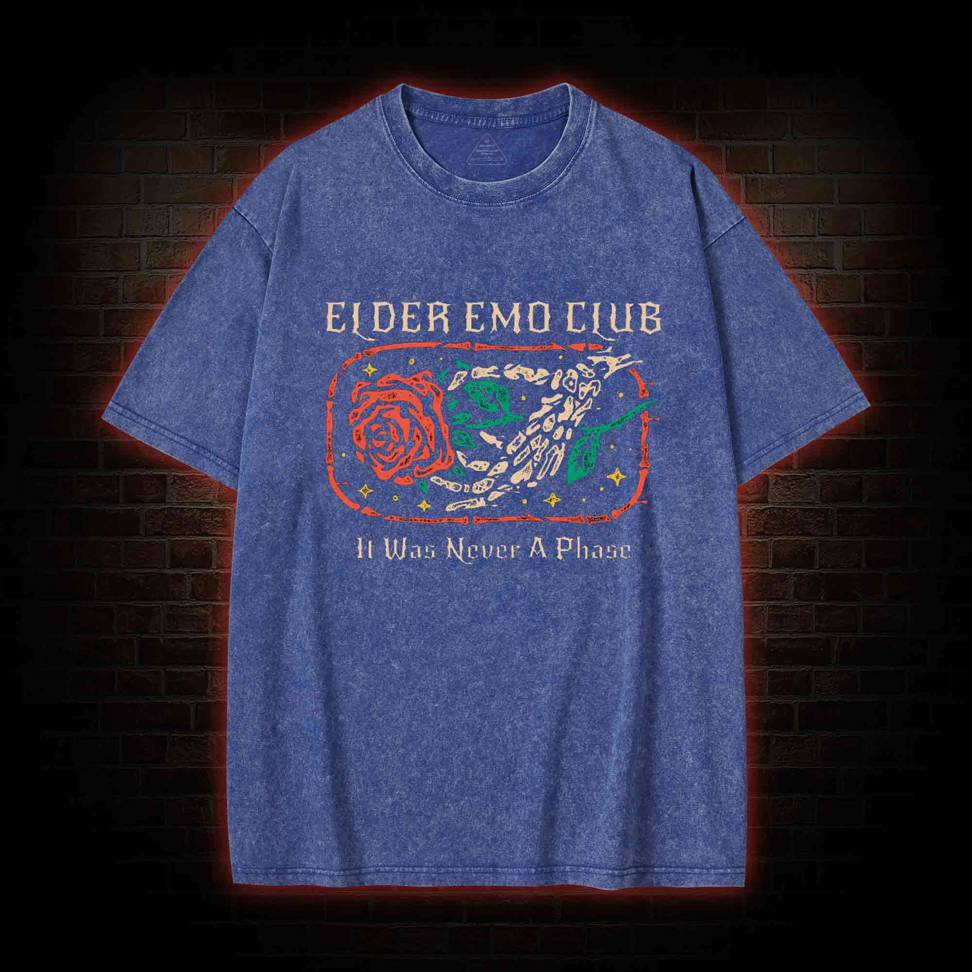Elder Emo Club Washed T-Shirt