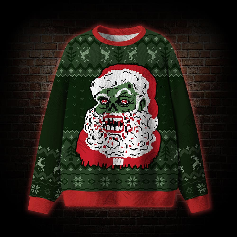 Zombie Santa Ugly Sweatshirts