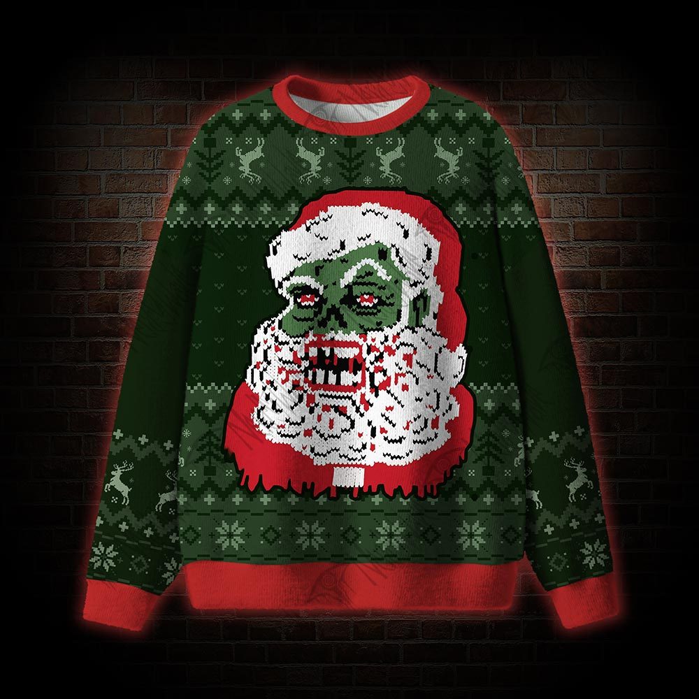 Zombie Santa Ugly Sweatshirts