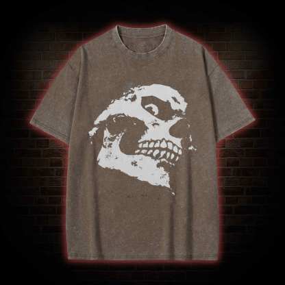 Retro Skull Washed T-shirt