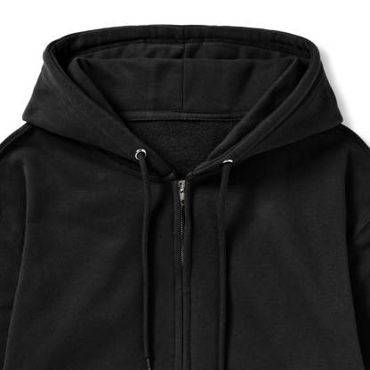 In Space No One Can Hear You Scream Fleece Zipper Hoodie