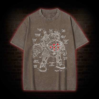 Deep-Sea Armor Washed T-shirt