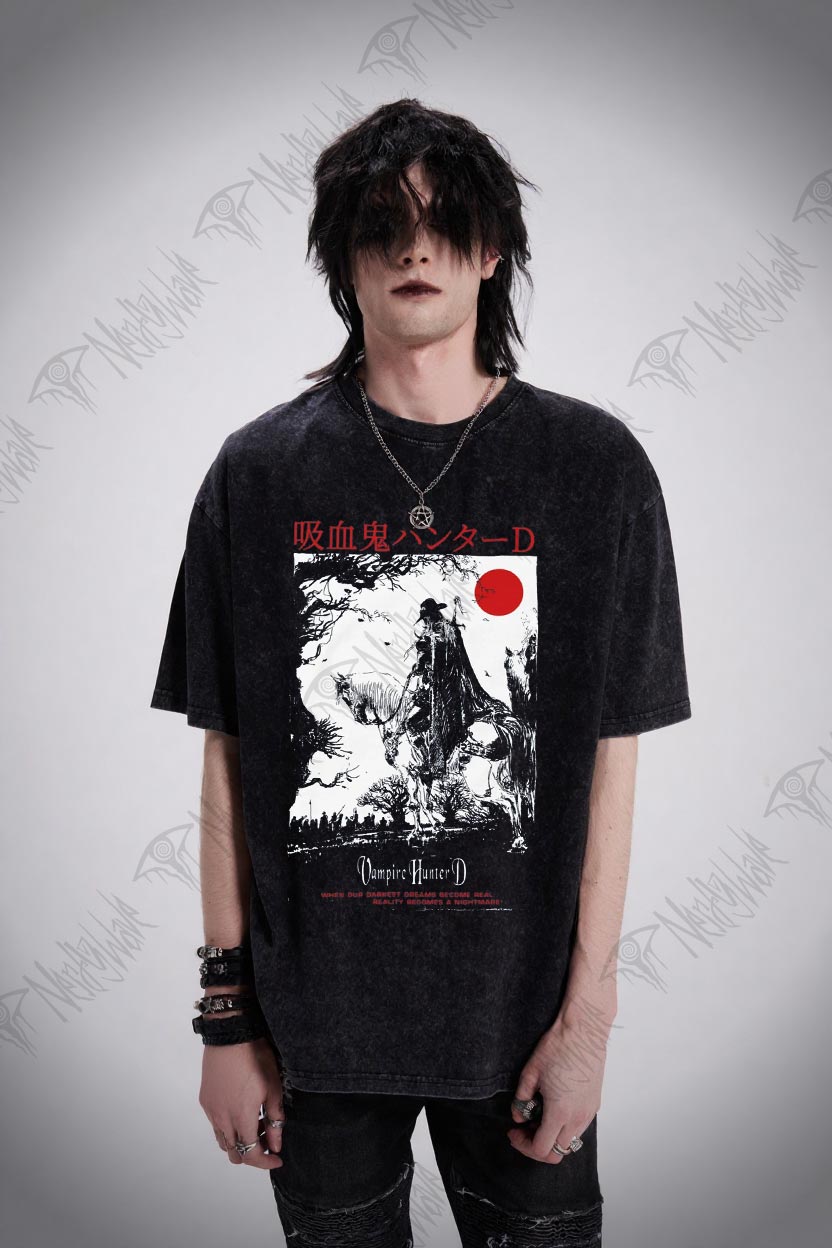 Vampire Hunter Washed T-shirt