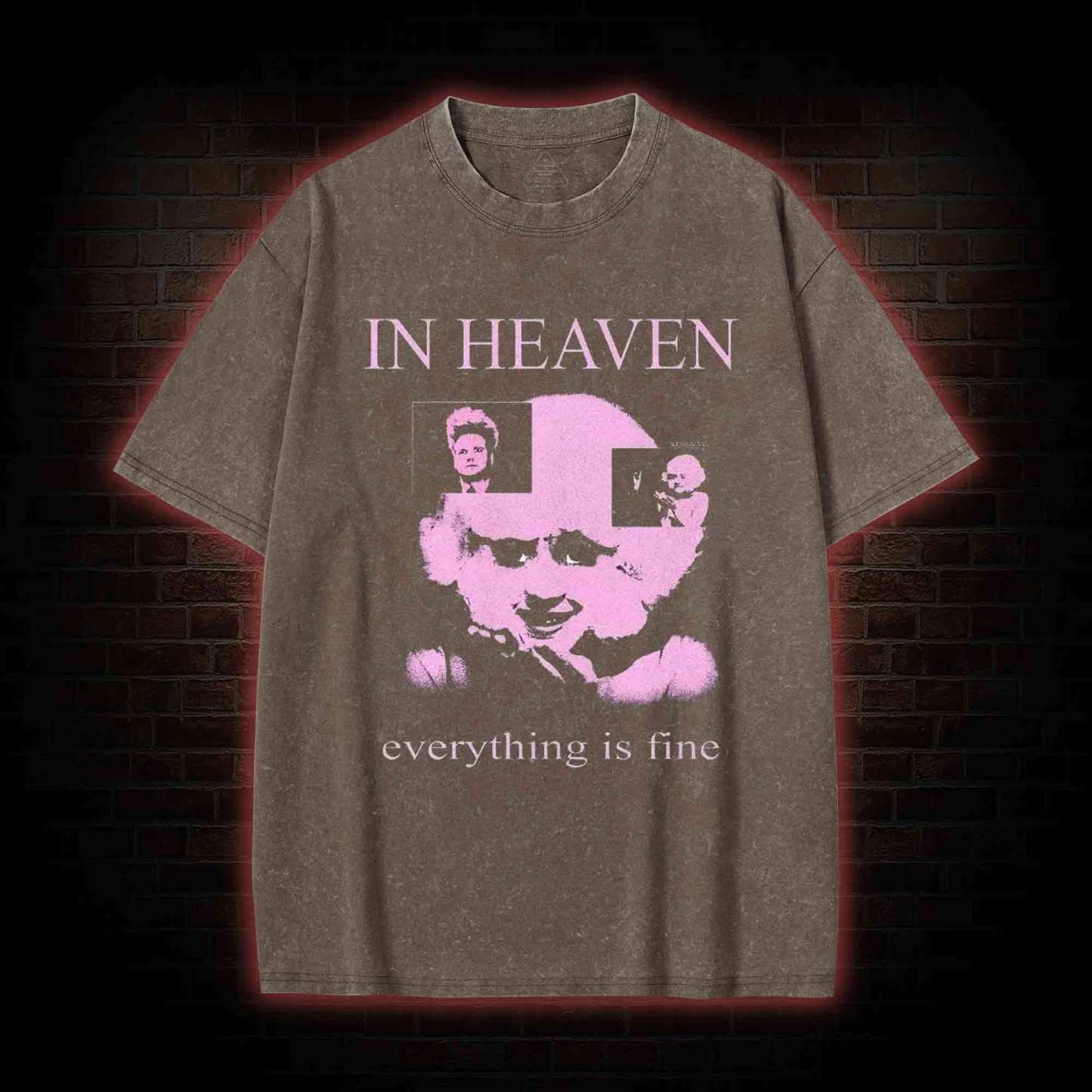 Everything Is Fine Washed T-shirt