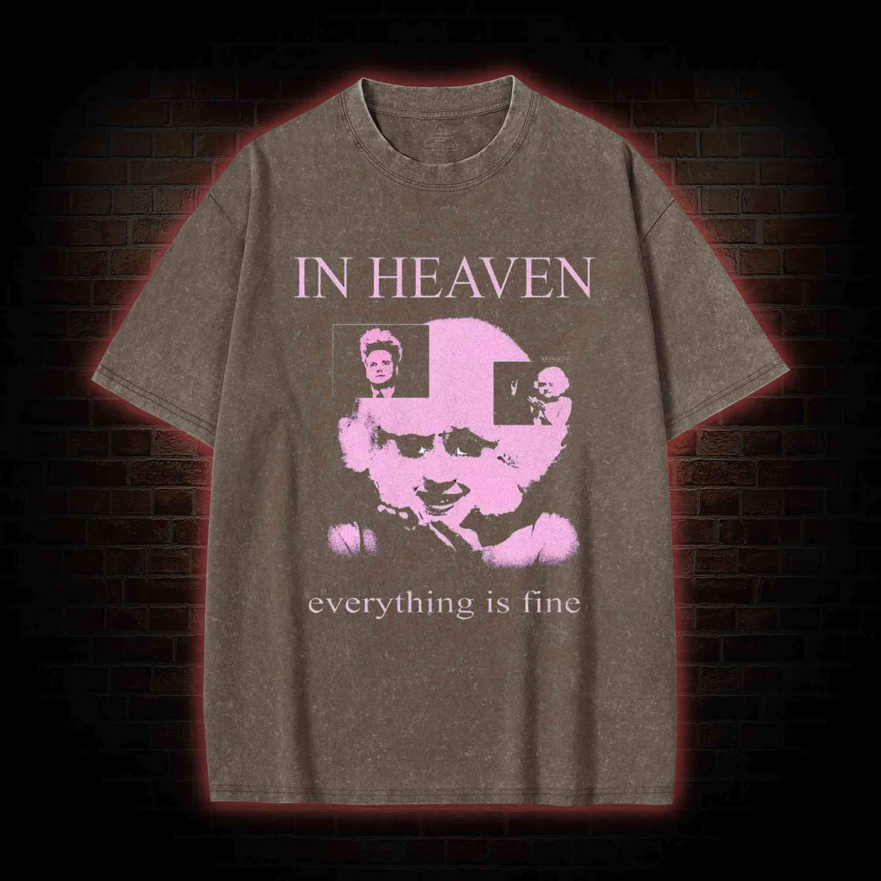 Everything Is Fine Washed T-shirt