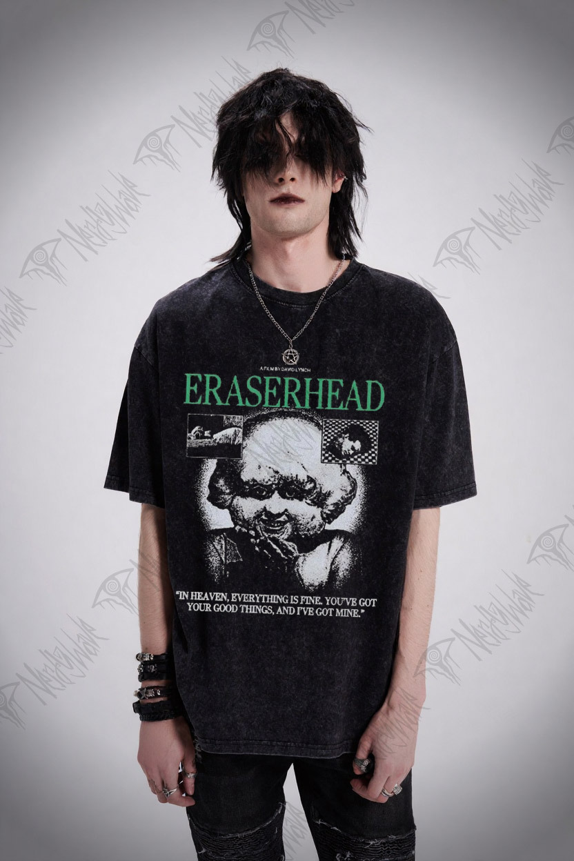 In Heaven Everything is Fine Washed T-shirt