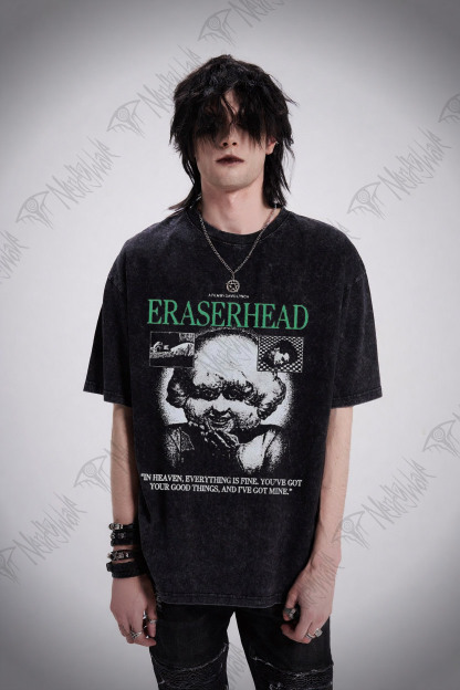 In Heaven Everything is Fine Washed T-shirt